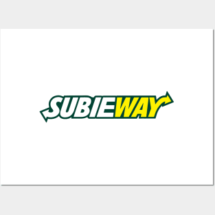 Subieway Posters and Art